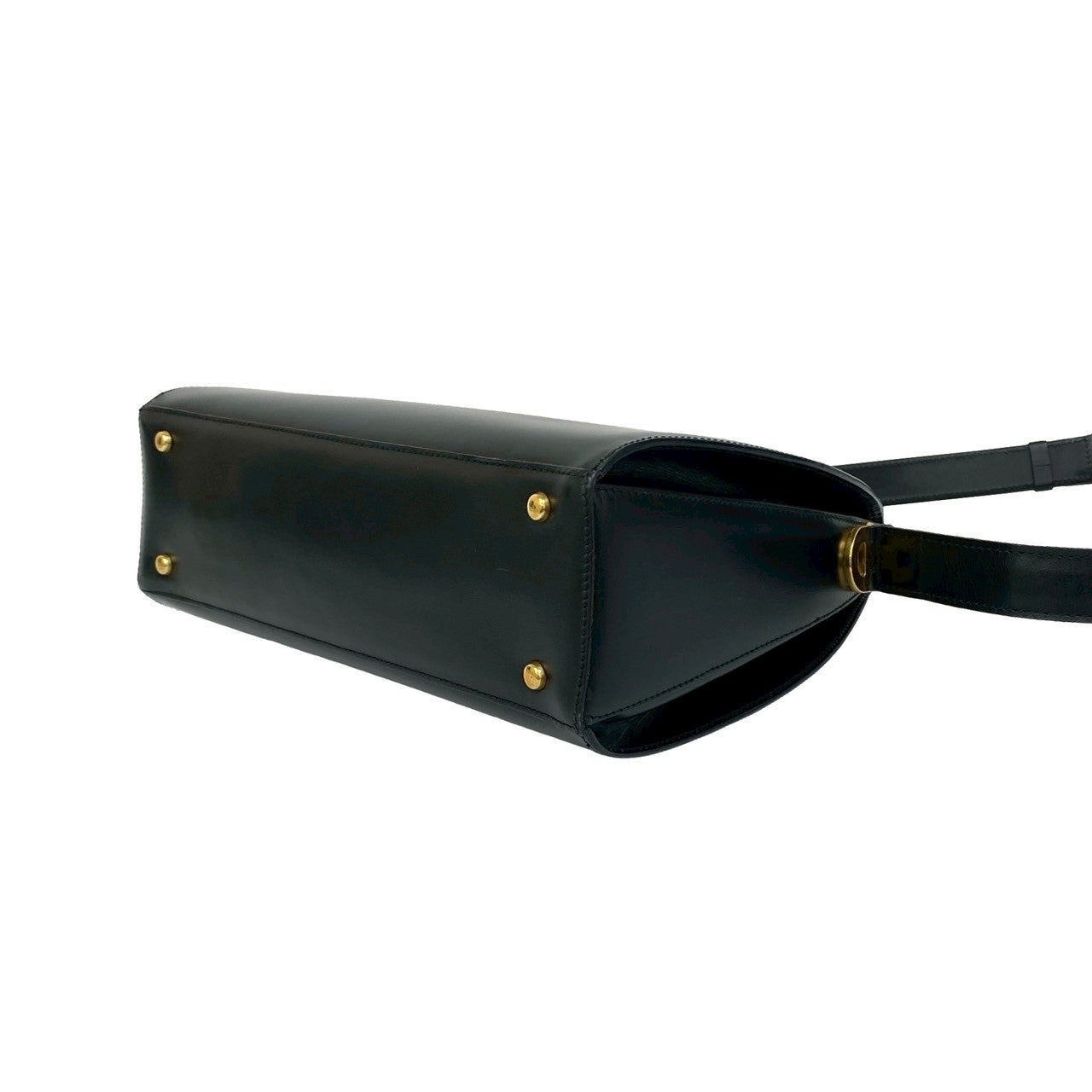 CELINE Shoulder Bag leather black