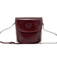 GUCCI Shoulder Bag leather wine-red