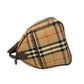 BURBERRY Handbag canvas Brown