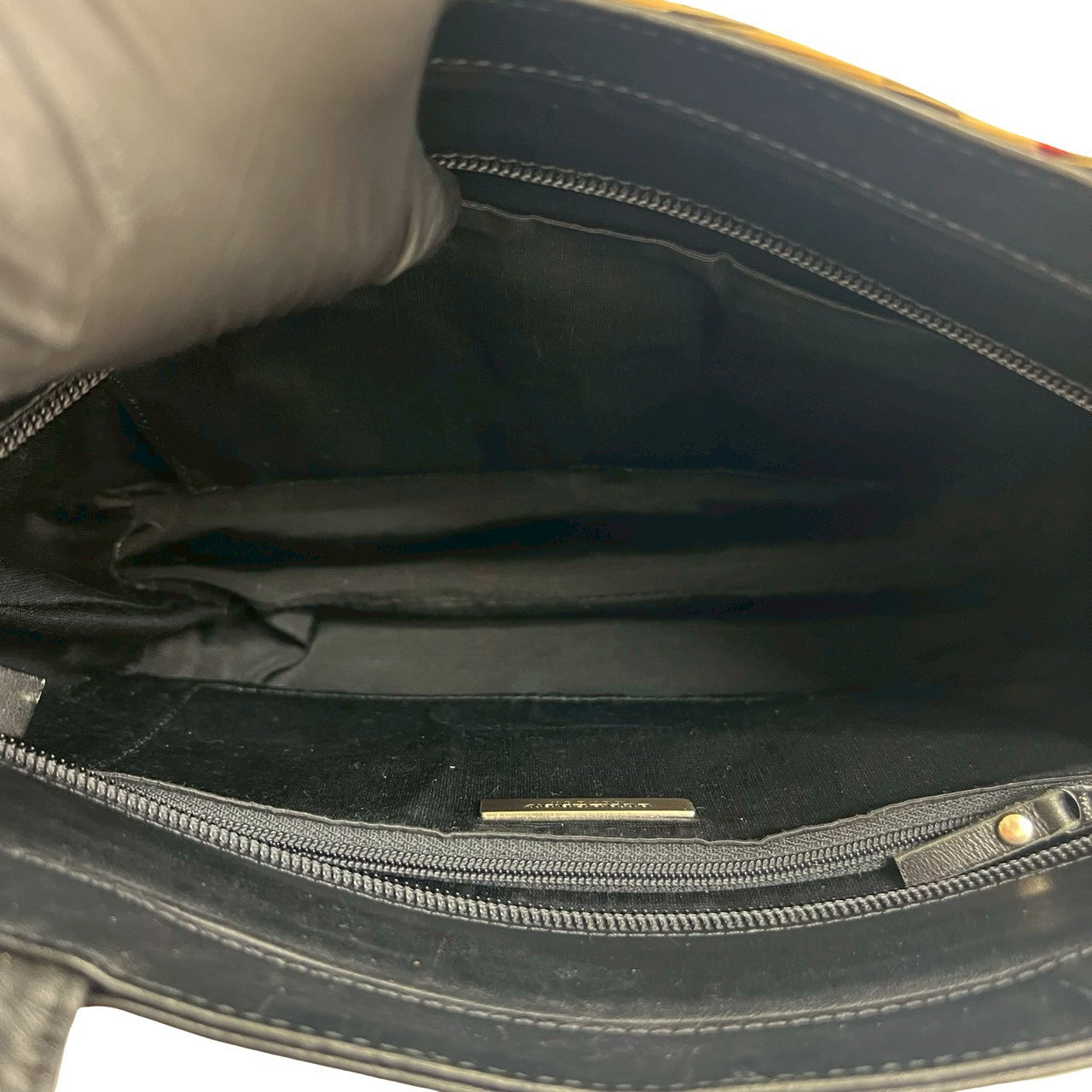 BURBERRY Handbag leather black