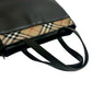 BURBERRY Handbag leather black