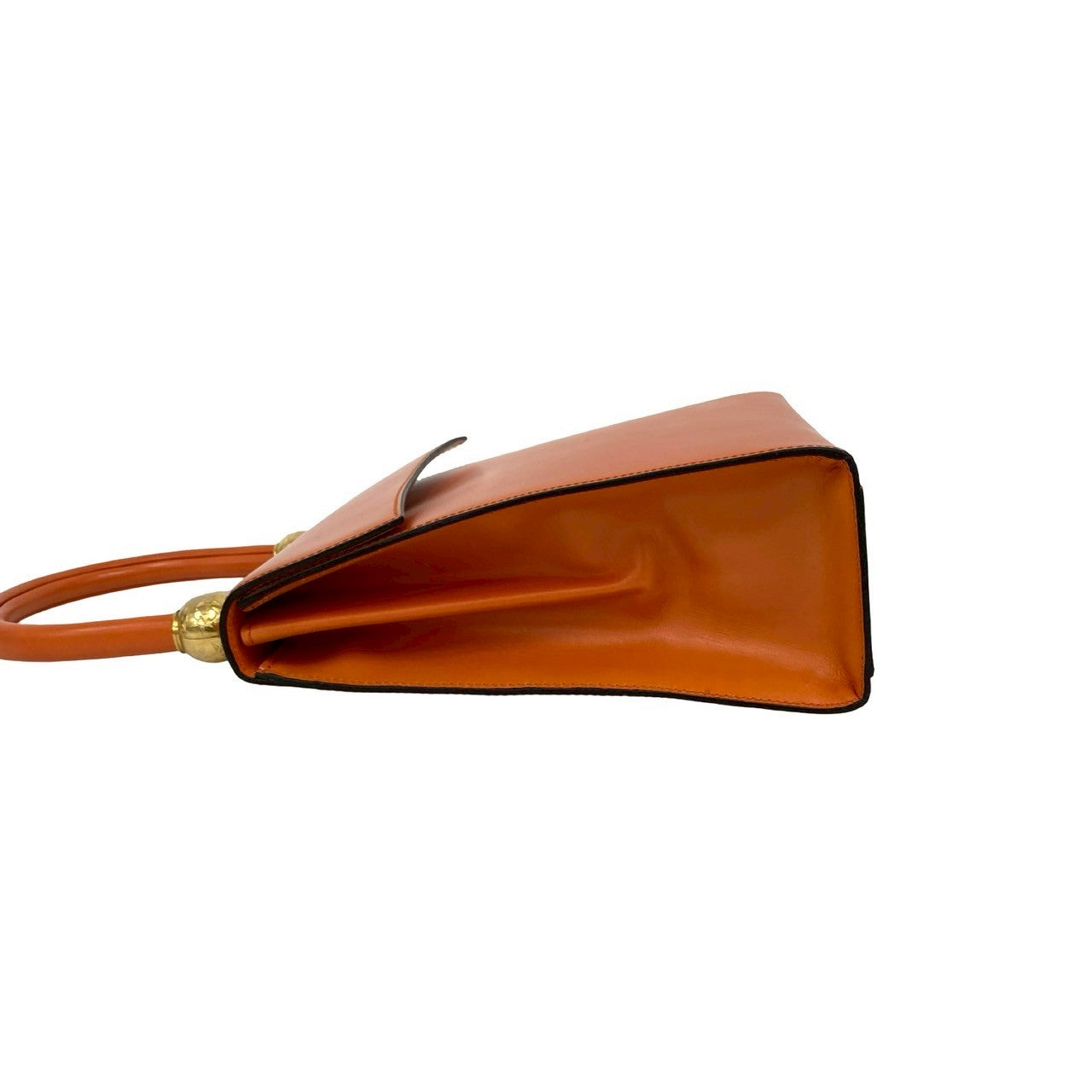 CELINE Handbag Calfskin Orange