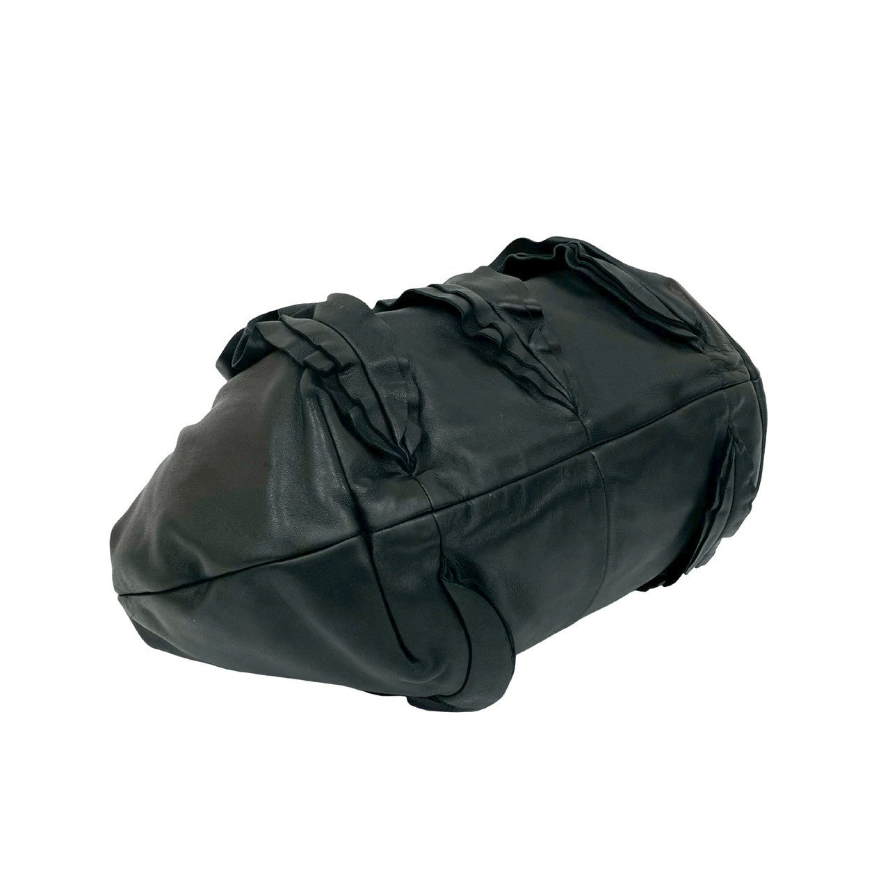 PRADA Handbag leather black