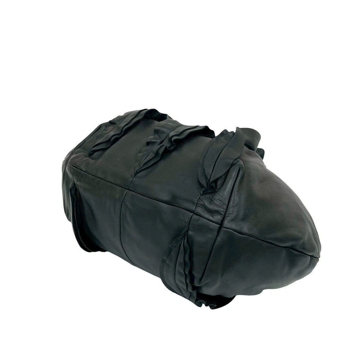 PRADA Handbag leather black