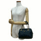 PRADA Handbag leather Navy