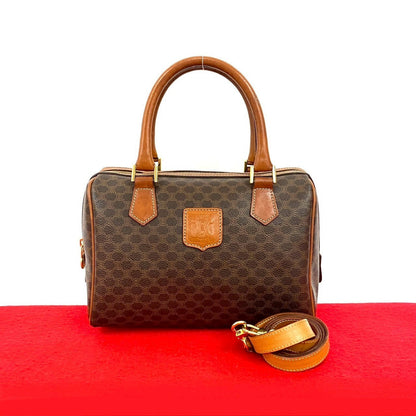 CELINE Shoulder Bag leather Brown