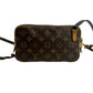 LOUIS VUITTON Shoulder Bag leather Brown Monogram Pochette Marly bandouliere