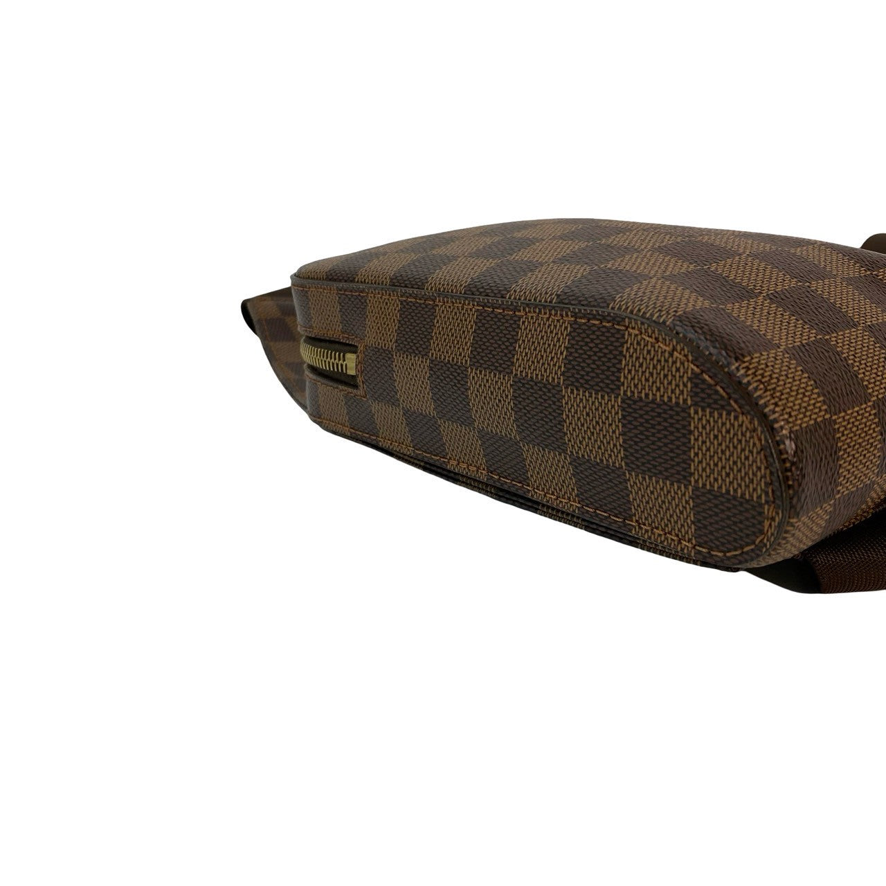 LOUIS VUITTON Sling bag leather Brown Damier Geronimos