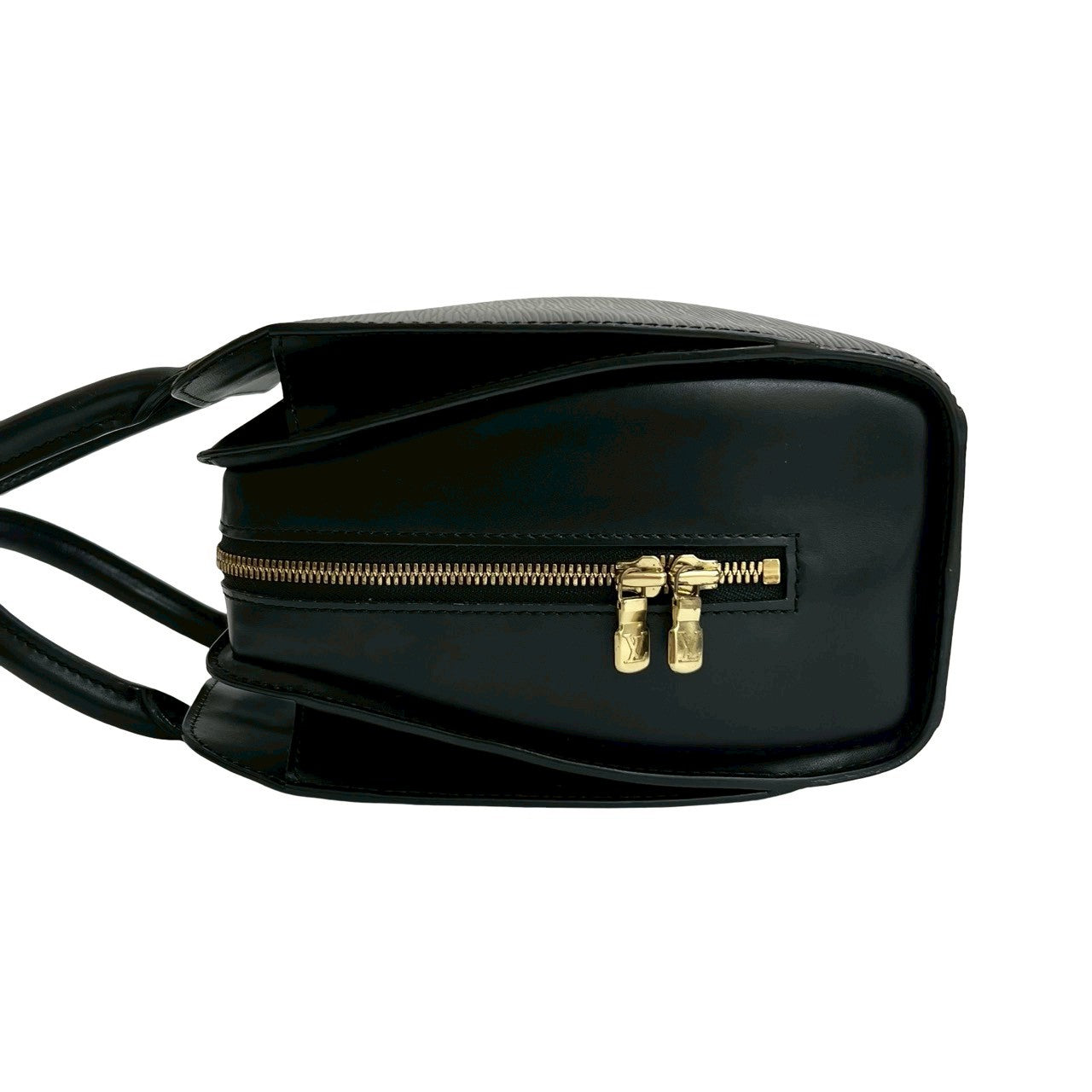 LOUIS VUITTON Handbag Epi Leather black Epi Ponneuf