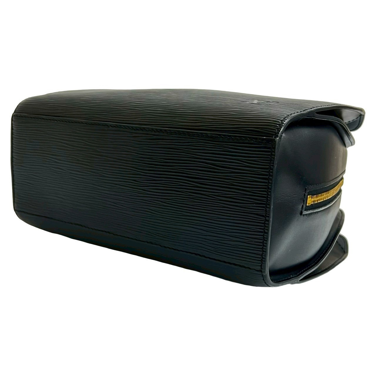 LOUIS VUITTON Handbag Epi Leather black Epi Ponneuf