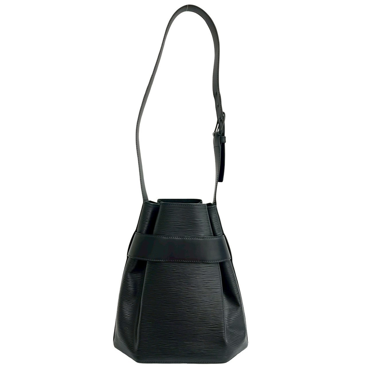 LOUIS VUITTON Shoulder Bag Epi Leather black Epi Sac De Paul PM