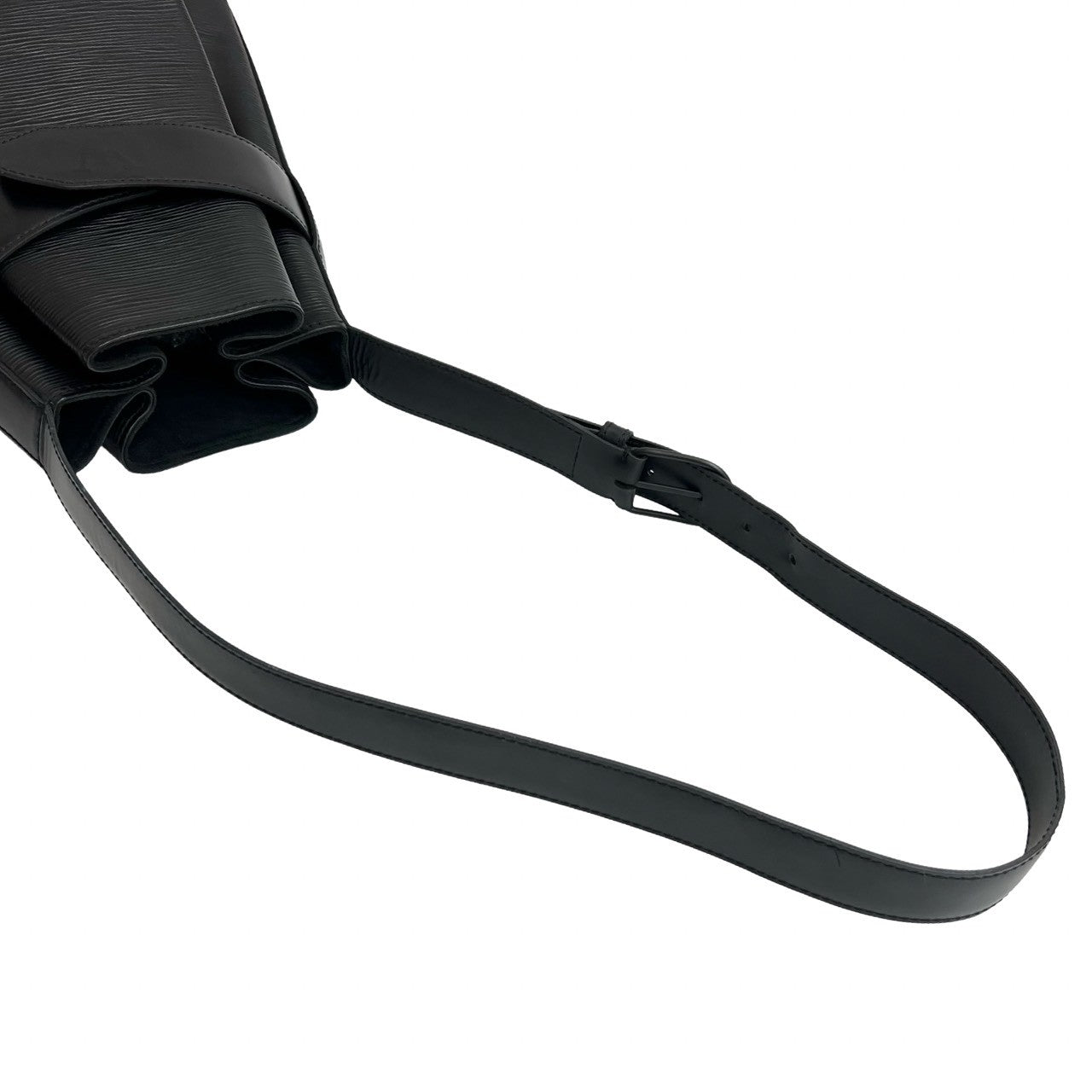 LOUIS VUITTON Shoulder Bag Epi Leather black Epi Sac De Paul PM