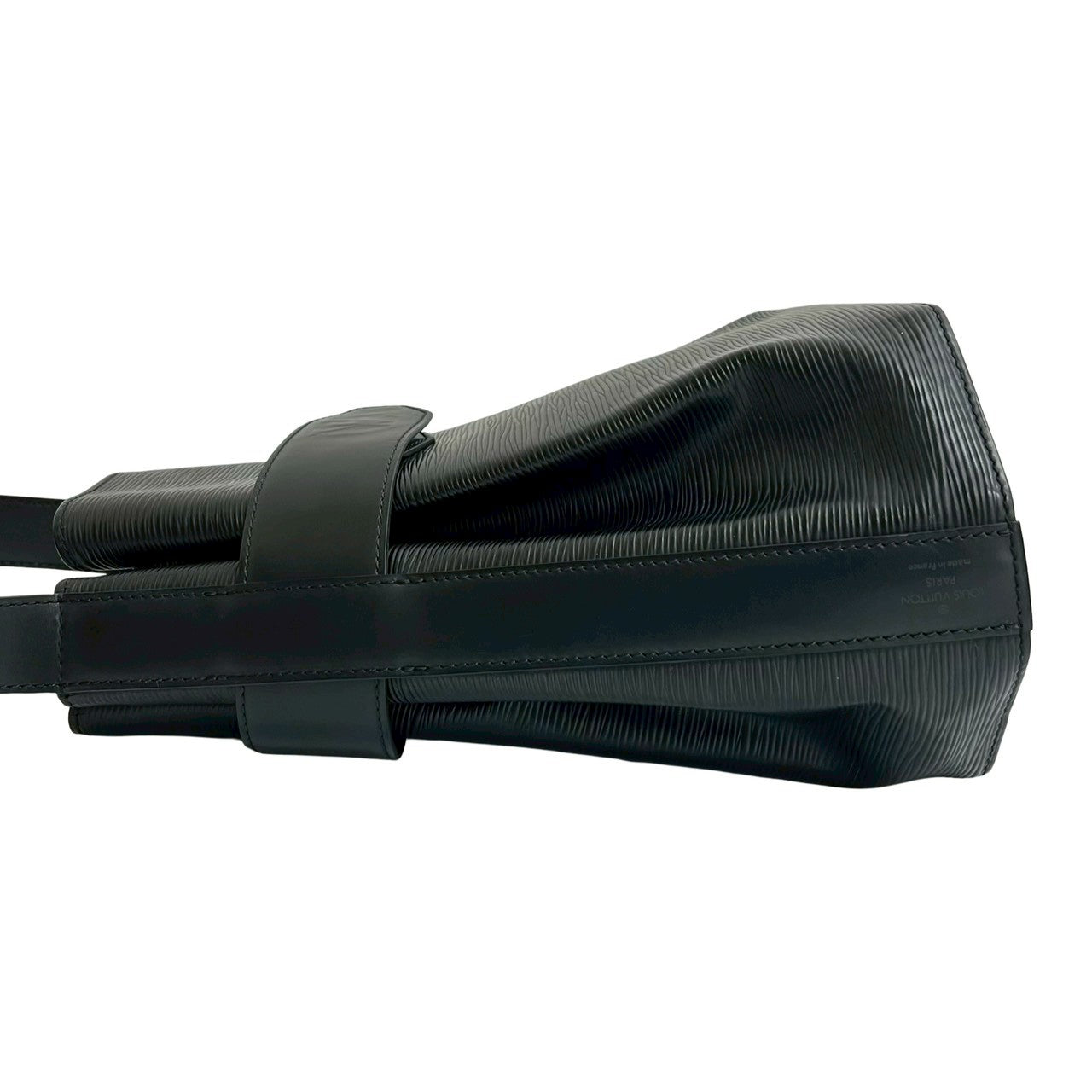 LOUIS VUITTON Shoulder Bag Epi Leather black Epi Sac De Paul PM