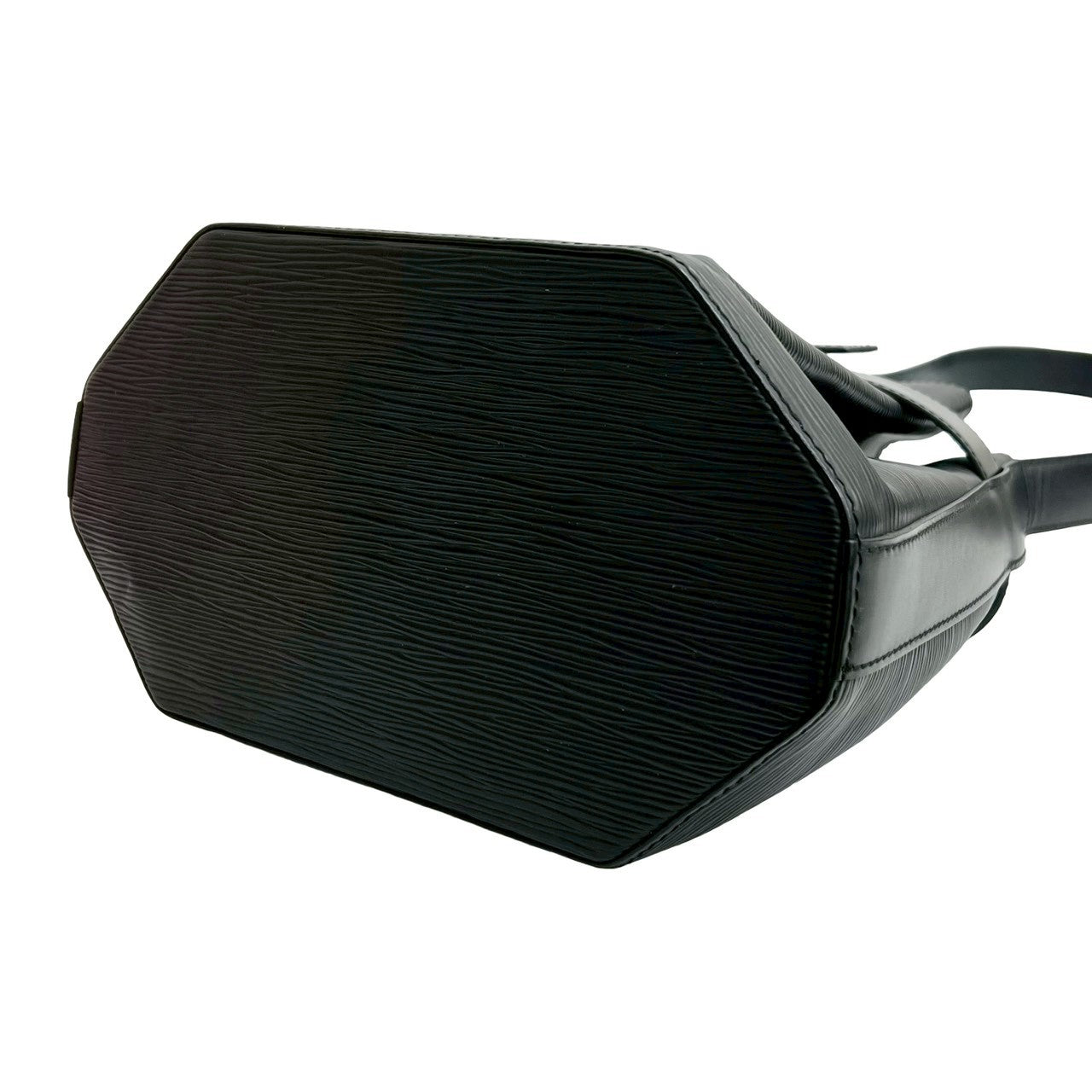 LOUIS VUITTON Shoulder Bag Epi Leather black Epi Sac De Paul PM