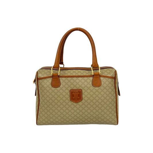 CELINE Handbag leather beige