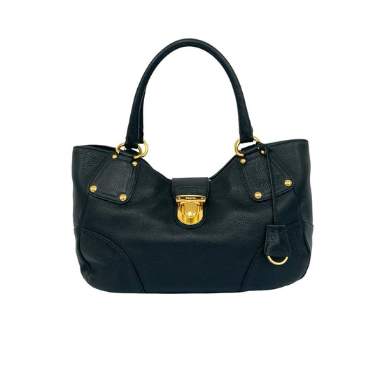 PRADA Handbag leather black
