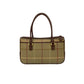 BURBERRY Handbag canvas Brown