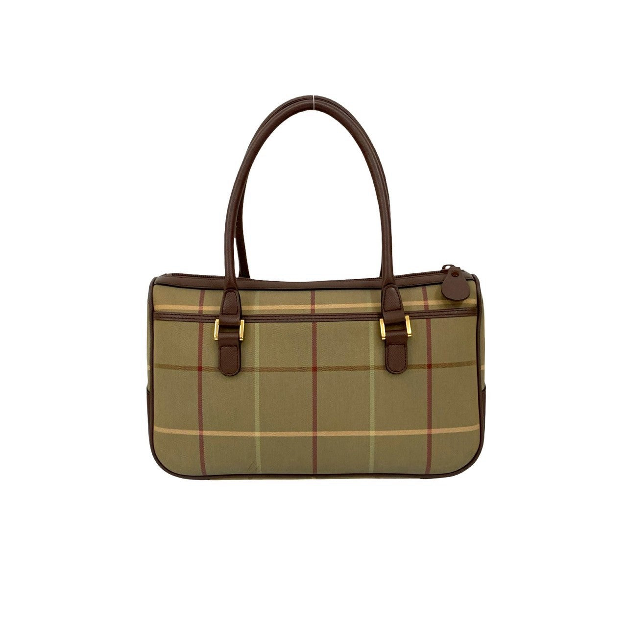 BURBERRY Handbag canvas Brown