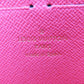 LOUIS VUITTON Long Wallet Purse M60936 Monogram Brown Zippy wallet Women Used Authentic