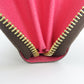 LOUIS VUITTON Long Wallet Purse M60936 Monogram Brown Zippy wallet Women Used Authentic