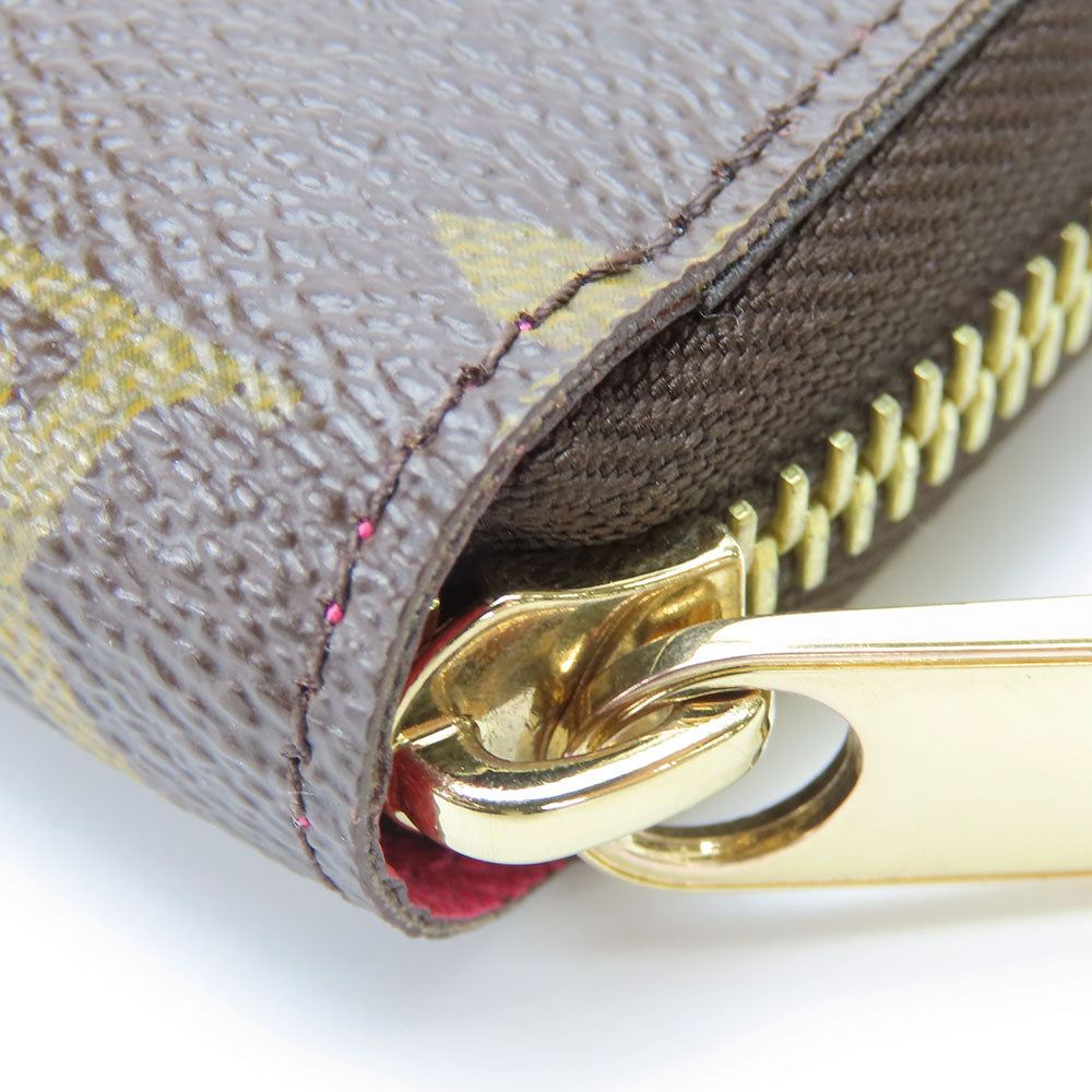 LOUIS VUITTON Long Wallet Purse M60936 Monogram Brown Zippy wallet Women Used Authentic