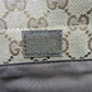 GUCCI Shoulder Bag 146236 GG canvas, leather beige unisex(Unisex) Used Authentic