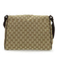 GUCCI Shoulder Bag 146236 GG canvas, leather beige unisex(Unisex) Used Authentic
