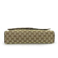 GUCCI Shoulder Bag 146236 GG canvas, leather beige unisex(Unisex) Used Authentic