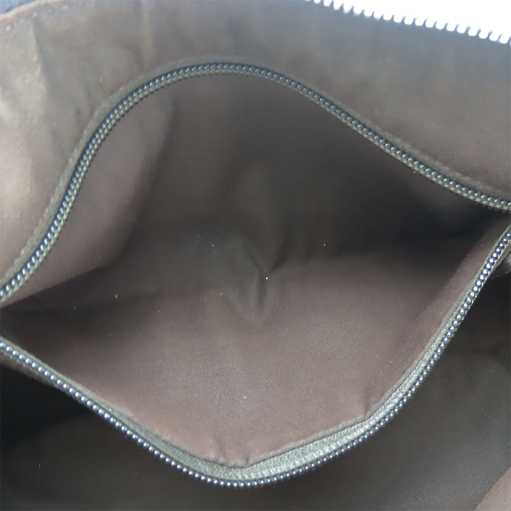GUCCI Shoulder Bag 182092 GG canvas, leather beige Sherry line Women Used Authentic