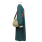 GUCCI Shoulder Bag 182092 GG canvas, leather beige Sherry line Women Used Authentic