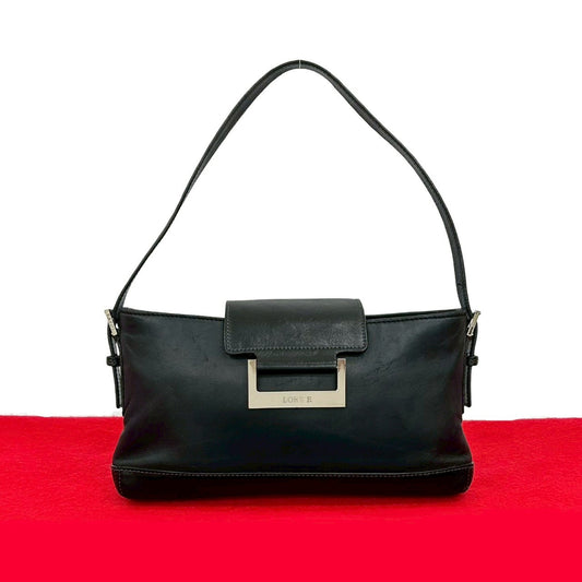 LOEWE Handbag leather black