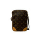 LOUIS VUITTON Shoulder Bag leather Brown Monogram Dunouve