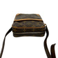 LOUIS VUITTON Shoulder Bag leather Brown Monogram Dunouve