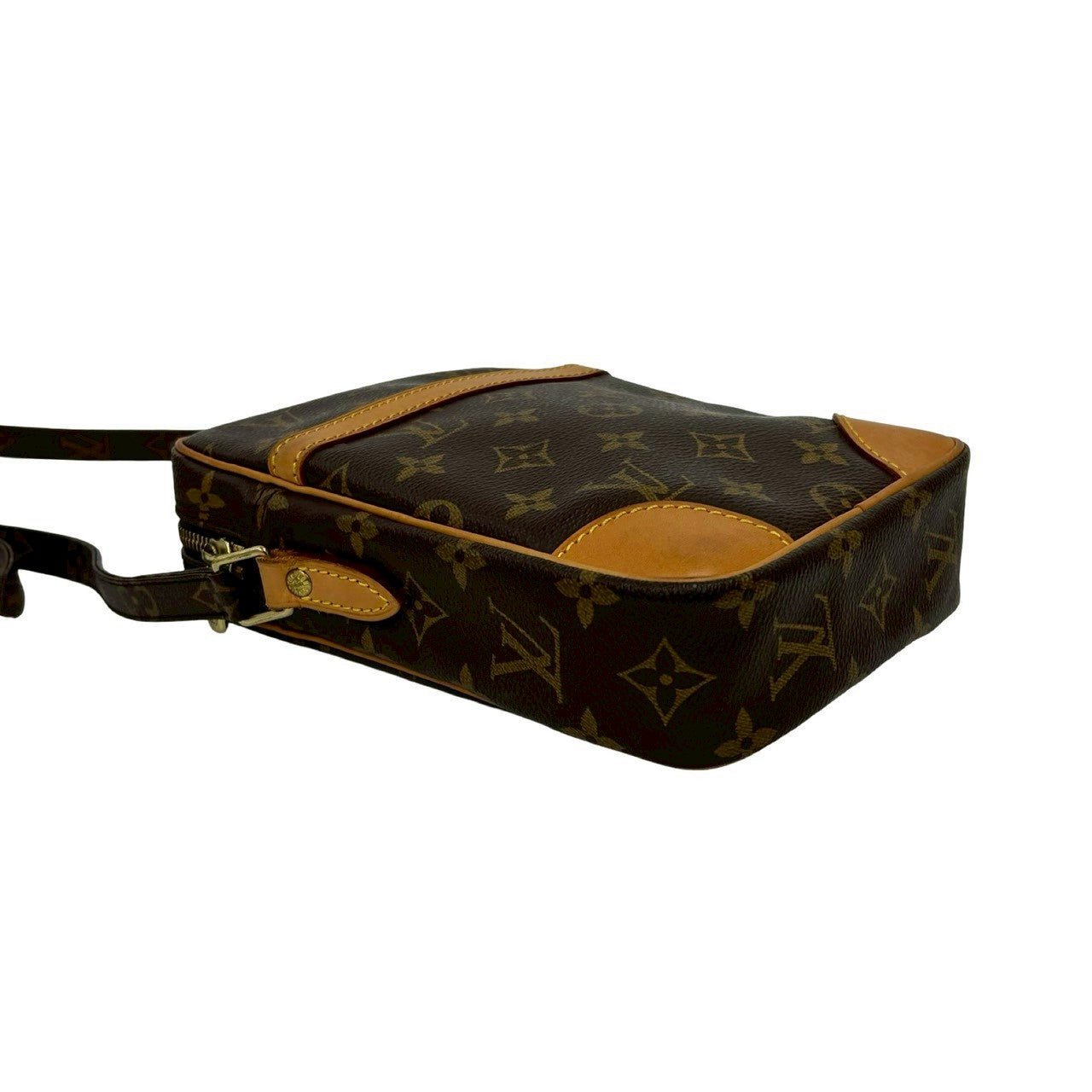 LOUIS VUITTON Shoulder Bag leather Brown Monogram Dunouve