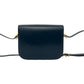 CELINE Shoulder Bag Calfskin Navy