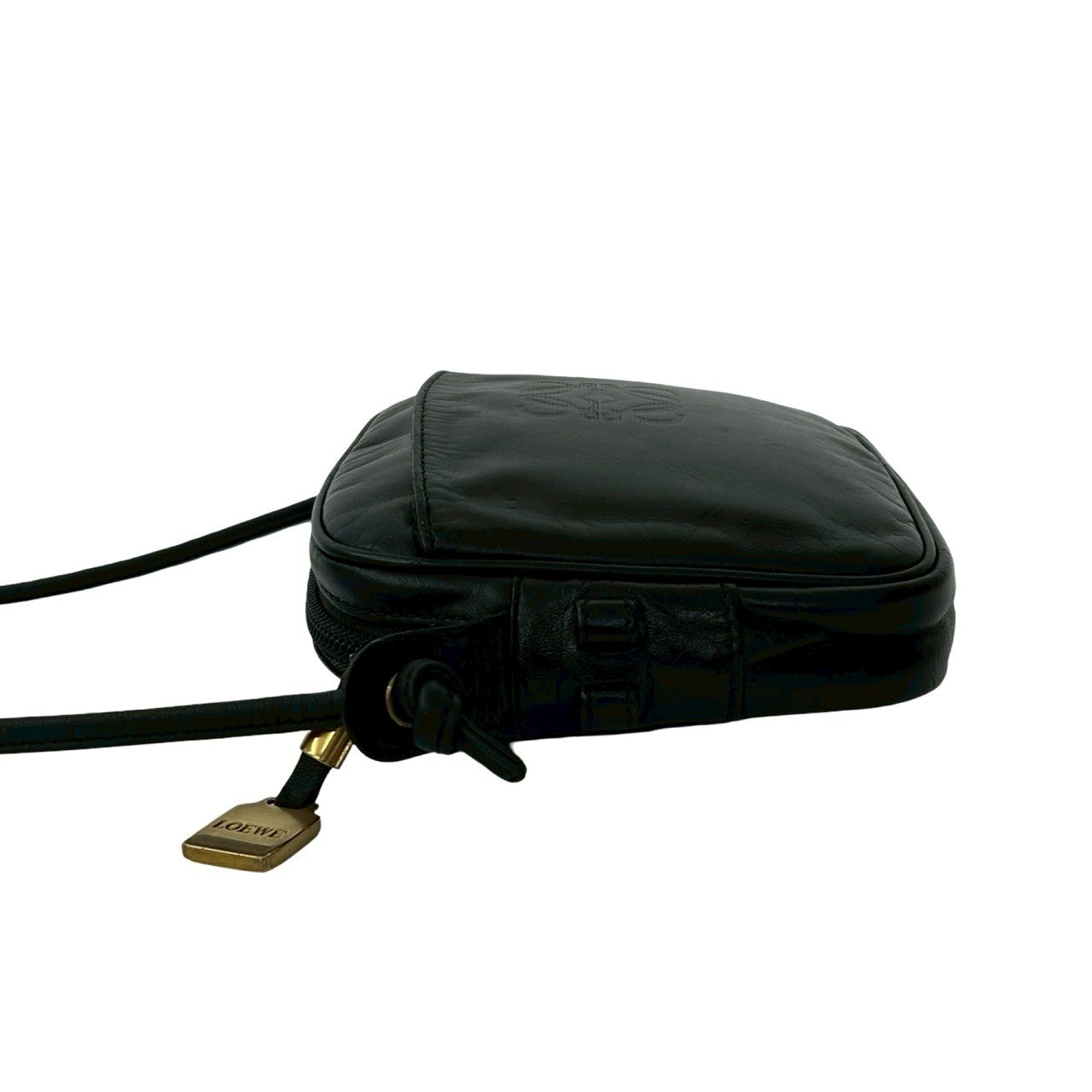 LOEWE Shoulder Bag leather black