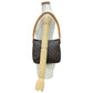 LOUIS VUITTON Shoulder Bag leather Brown Monogram Looping MM