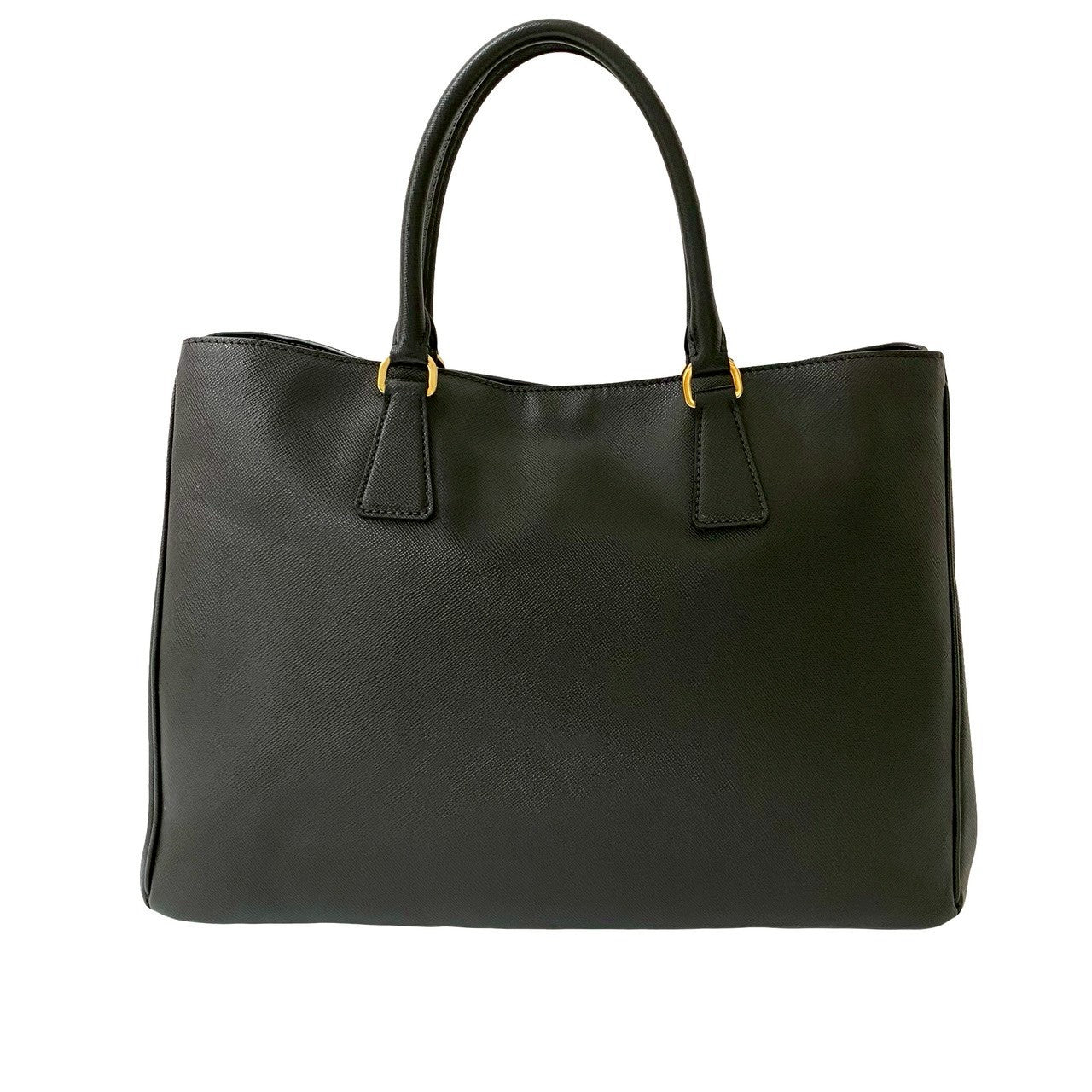 PRADA Handbag leather black Galleria