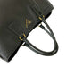 PRADA Handbag leather black Galleria