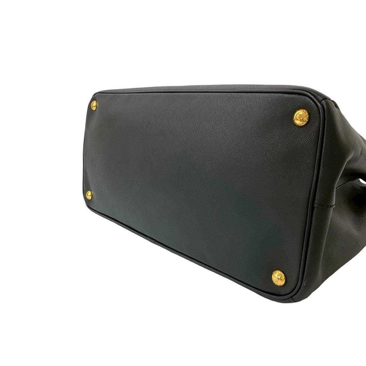 PRADA Handbag leather black Galleria