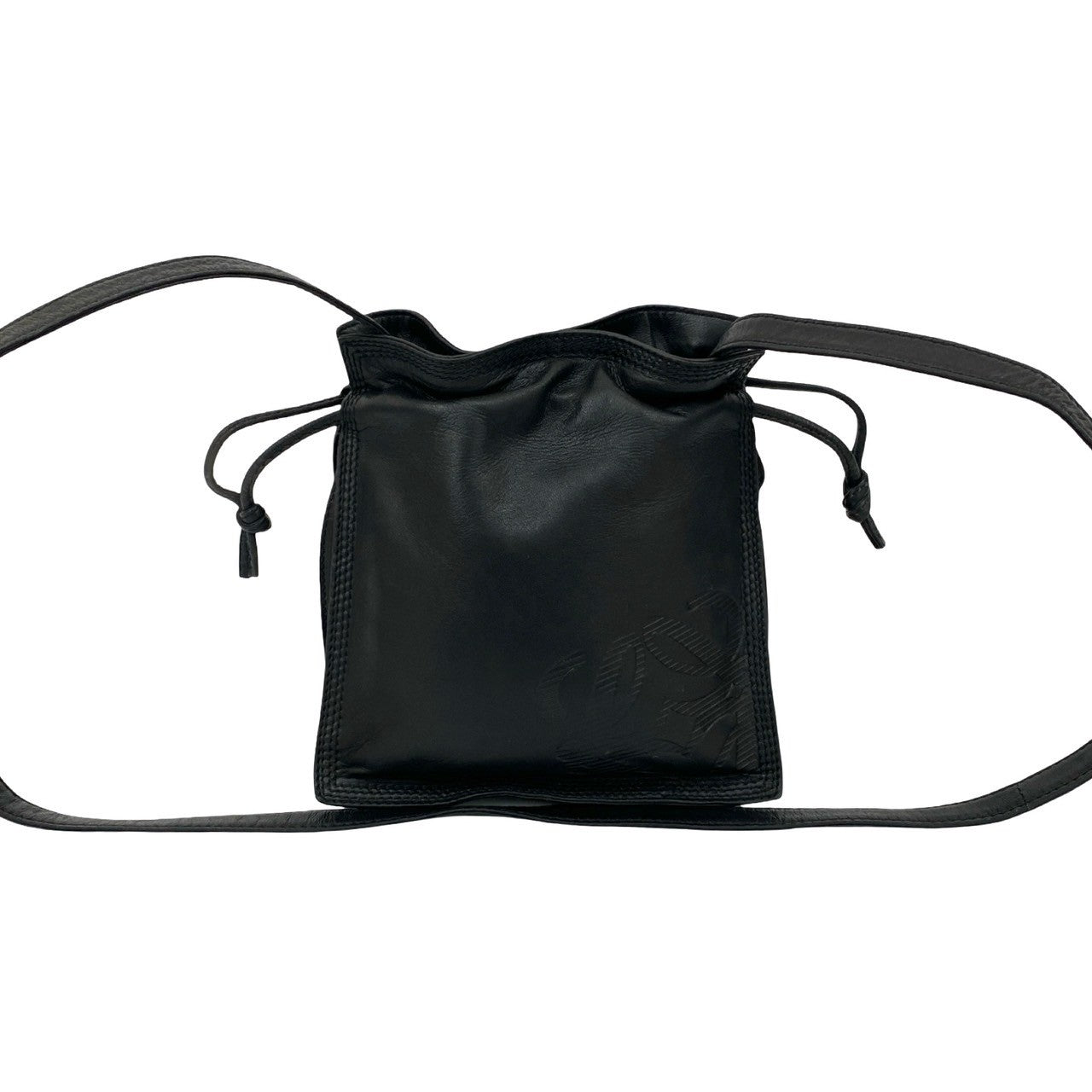 LOEWE Shoulder Bag leather black