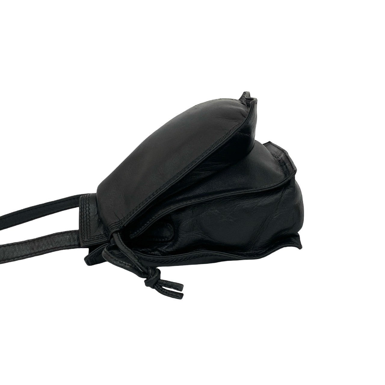 LOEWE Shoulder Bag leather black