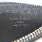 LOUIS VUITTON Coin case M80905 Monogram Eclipse gray Pochette Kle mens Used Authentic