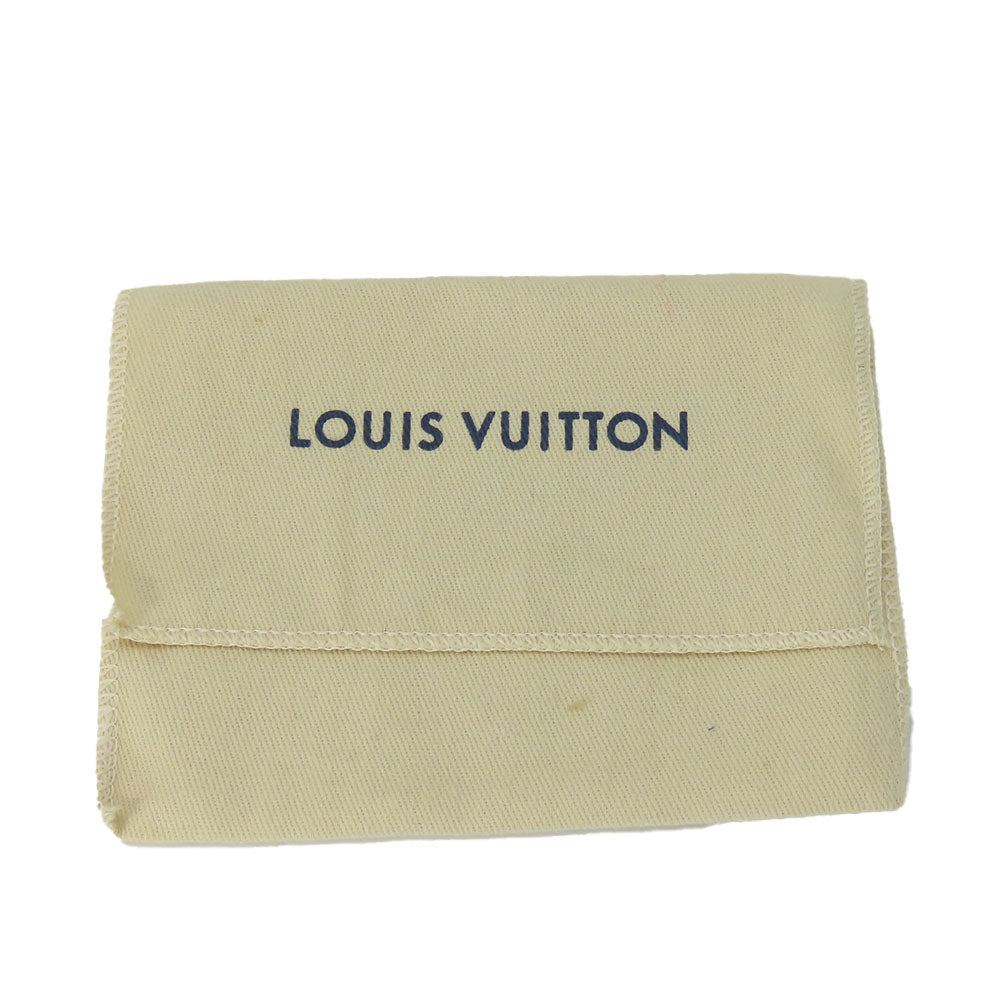 LOUIS VUITTON Coin case M80905 Monogram Eclipse gray Pochette Kle mens Used Authentic