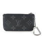 LOUIS VUITTON Coin case M80905 Monogram Eclipse gray Pochette Kle mens Used Authentic