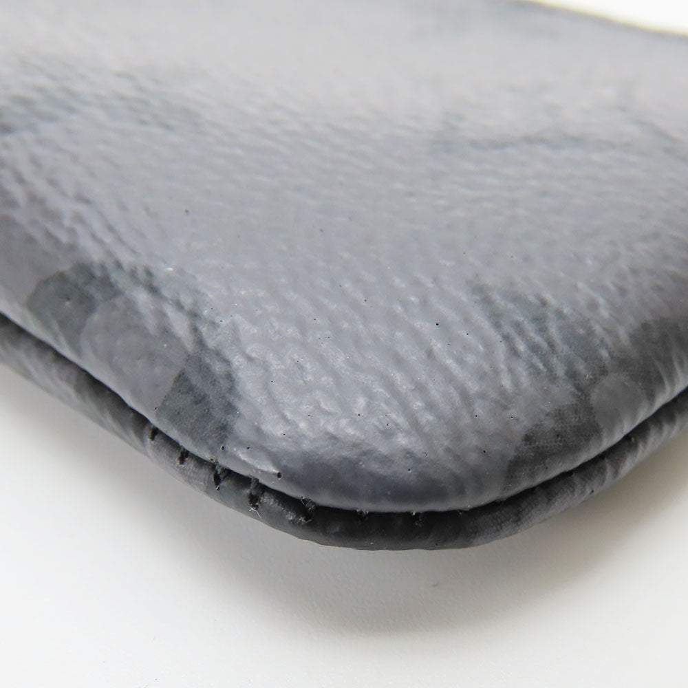 LOUIS VUITTON Coin case M80905 Monogram Eclipse gray Pochette Kle mens Used Authentic