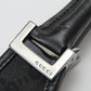 GUCCI Handbag 01719 GG canvas black Women Used Authentic