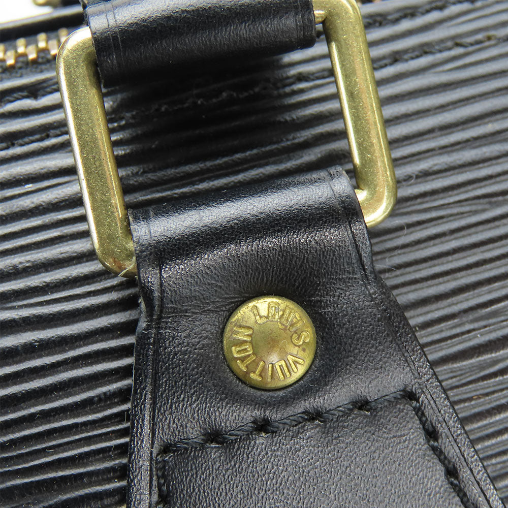 LOUIS VUITTON Handbag M43012 Epi Leather Noir Speedy 25 Women Used Authentic
