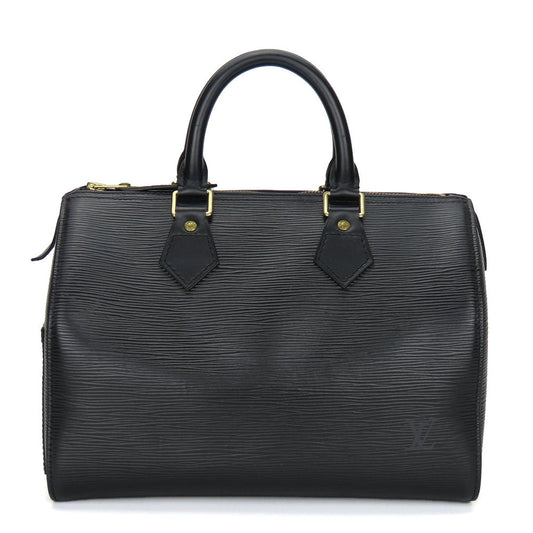 LOUIS VUITTON Handbag M43012 Epi Leather Noir Speedy 25 Women Used Authentic