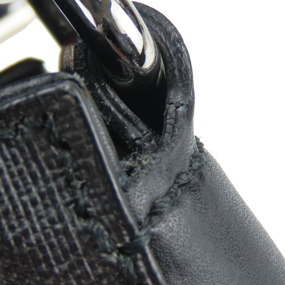 GUCCI Shoulder Bag 474137 GG Supreme Canvas black mens Used Authentic